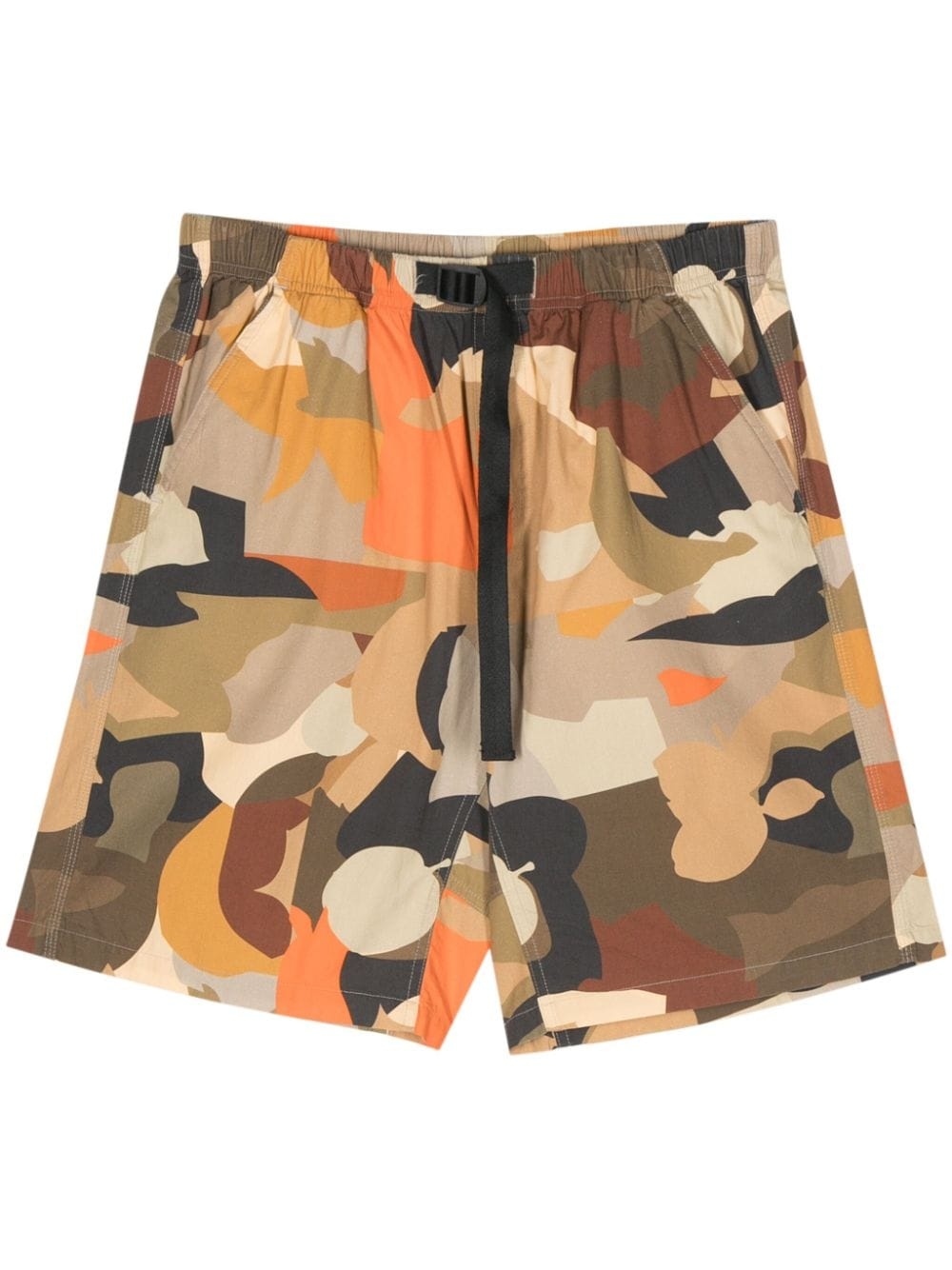camouflage-print cotton bermuda shorts - 1