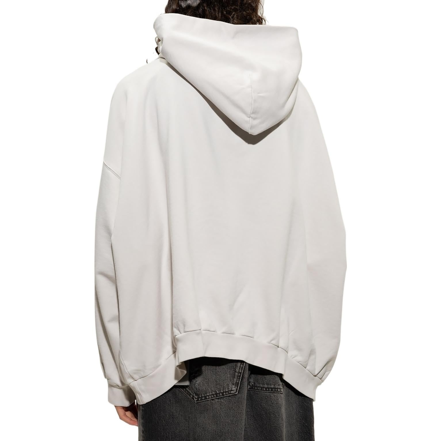 Balenciaga XXXL Oversized Popover Hoodie 'Off White' 713677TNVD99784 - 3