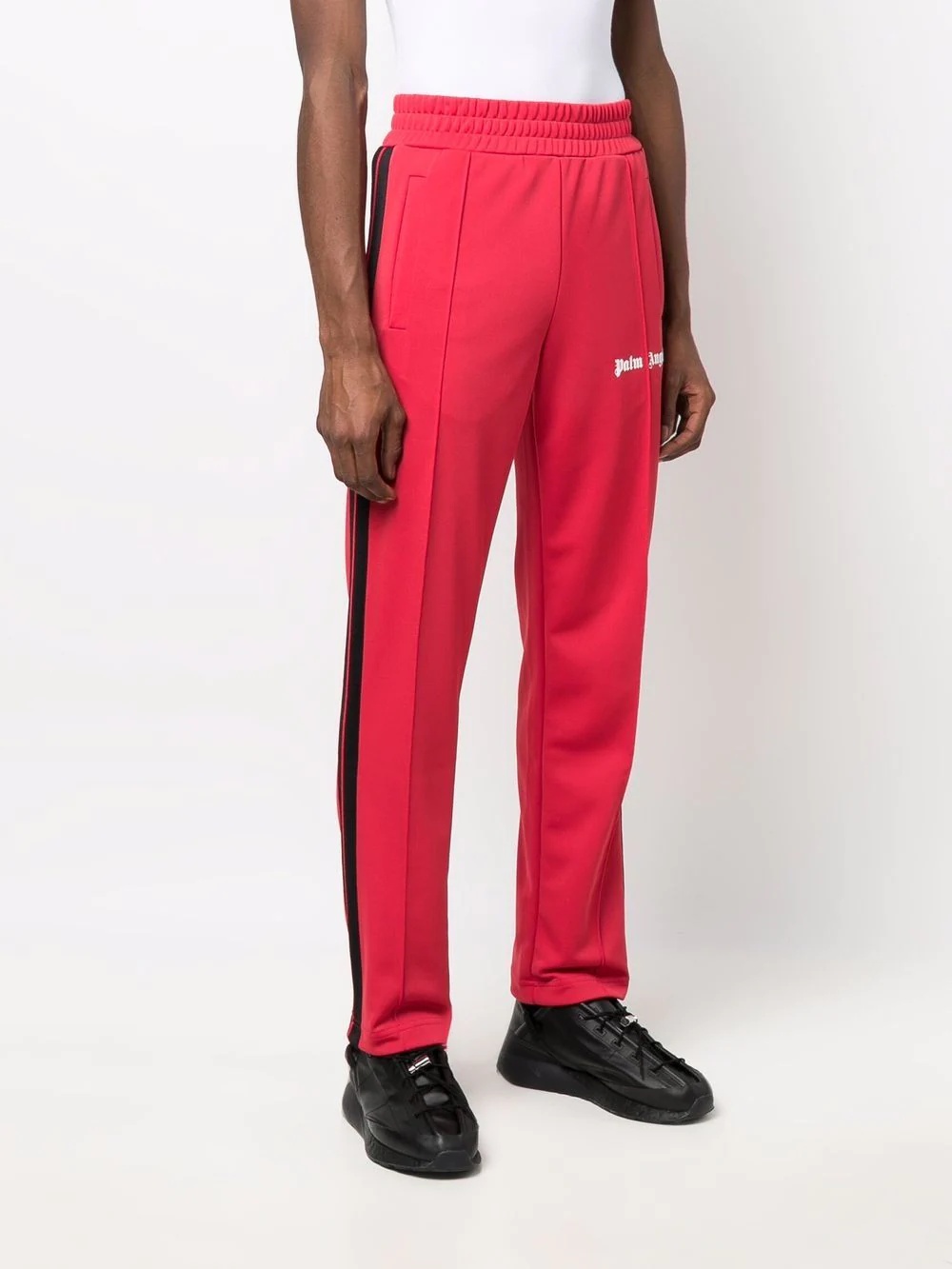 side-stripe track pants - 3