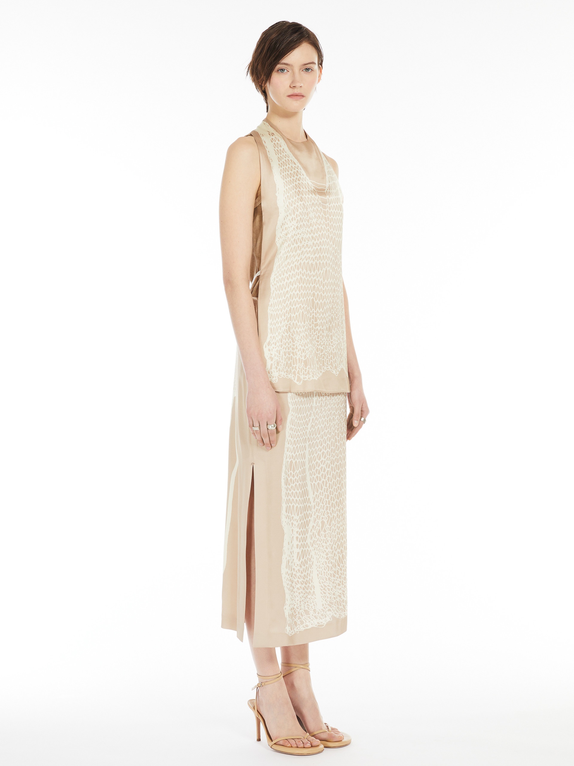 ALA Lightweight satin skirt - 2