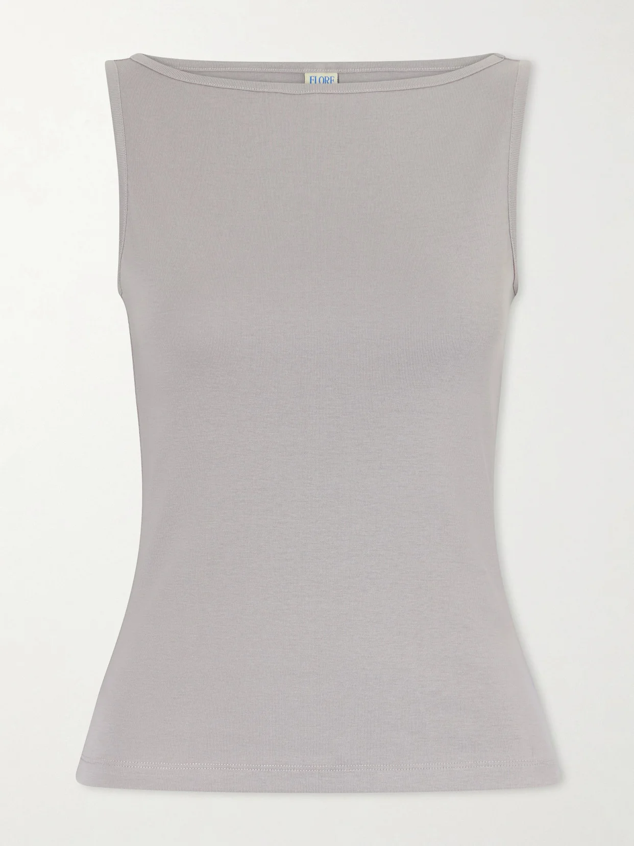 Timmi Ribbed Organic Cotton Tank - 1