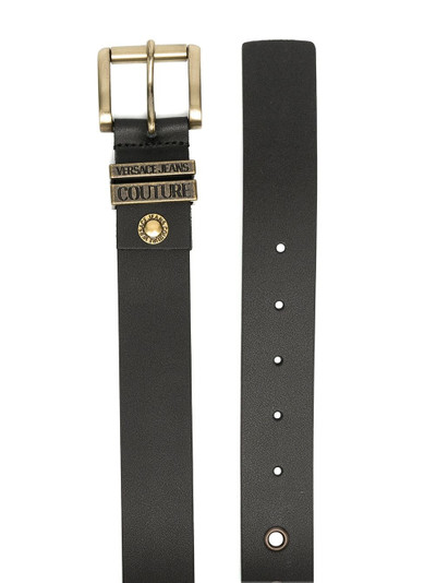 VERSACE JEANS COUTURE leather buckle belt outlook