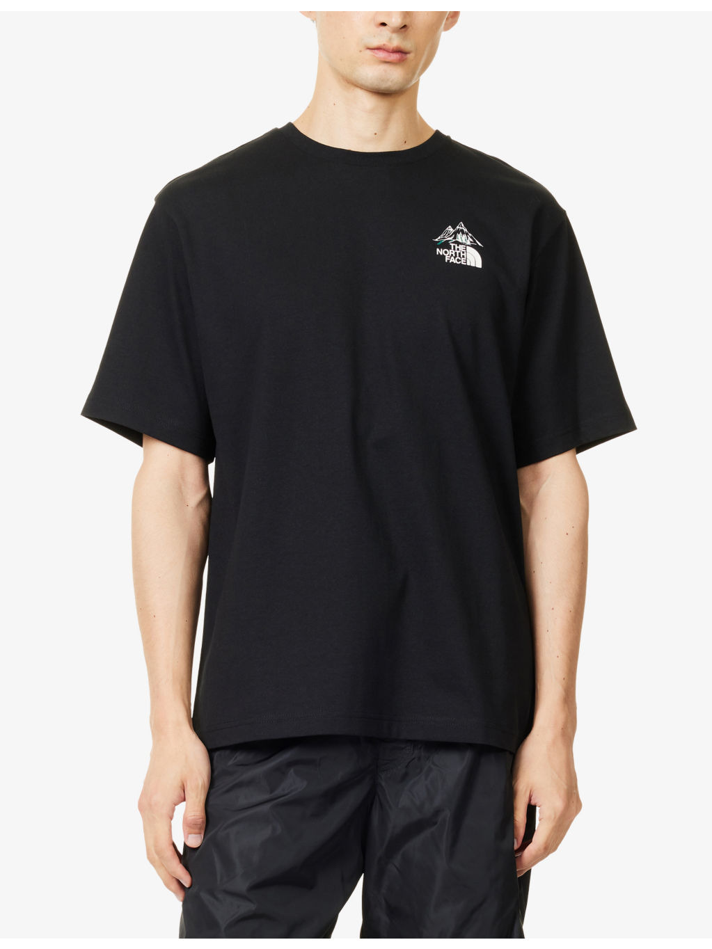 Uhke Backpack Relaxed-Fit Cotton-Jersey T-Shirt - 3