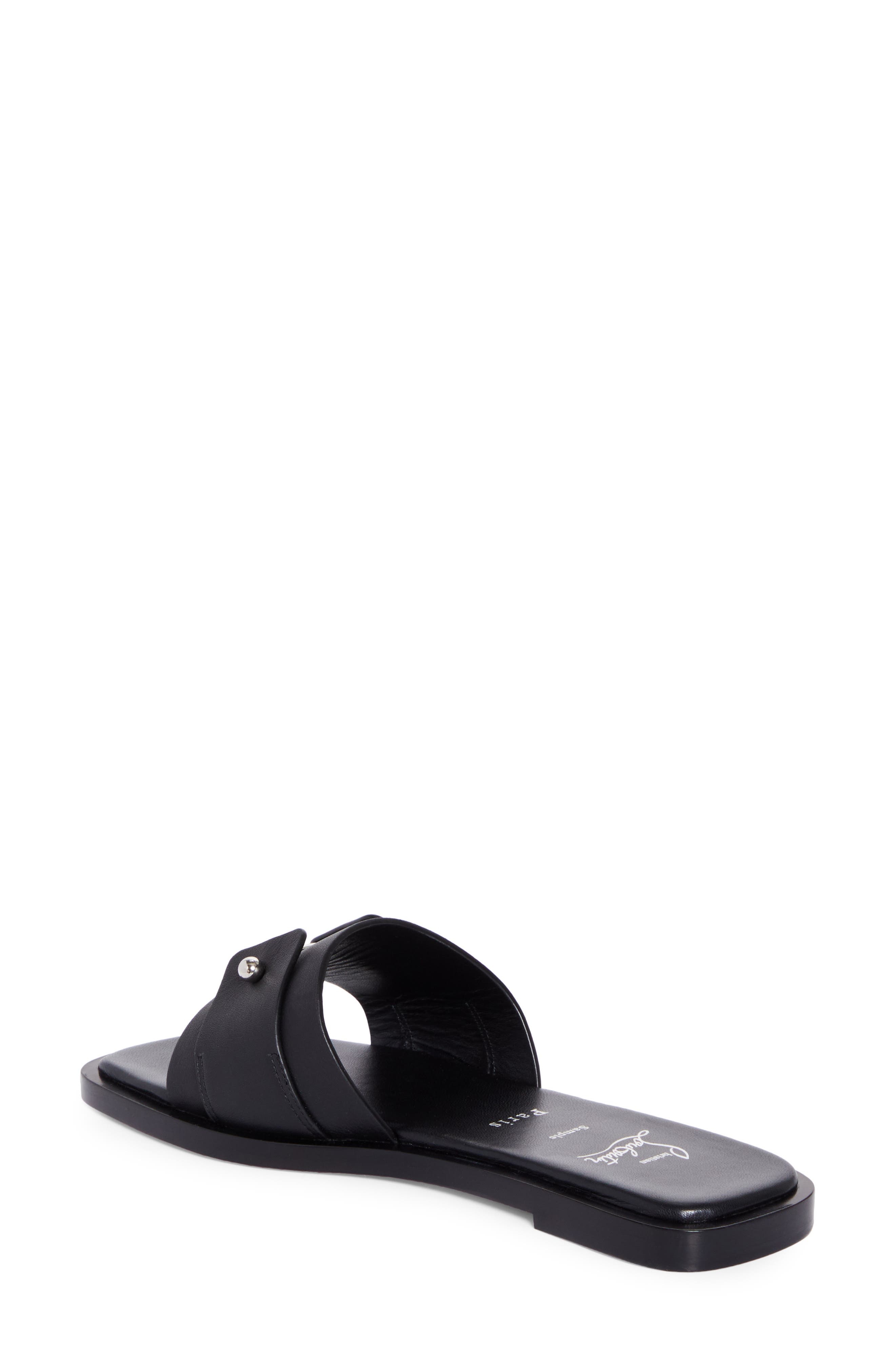 Christian Louboutin Chambelimule Donna Slide Sandal in Black at Nordstrom - 2
