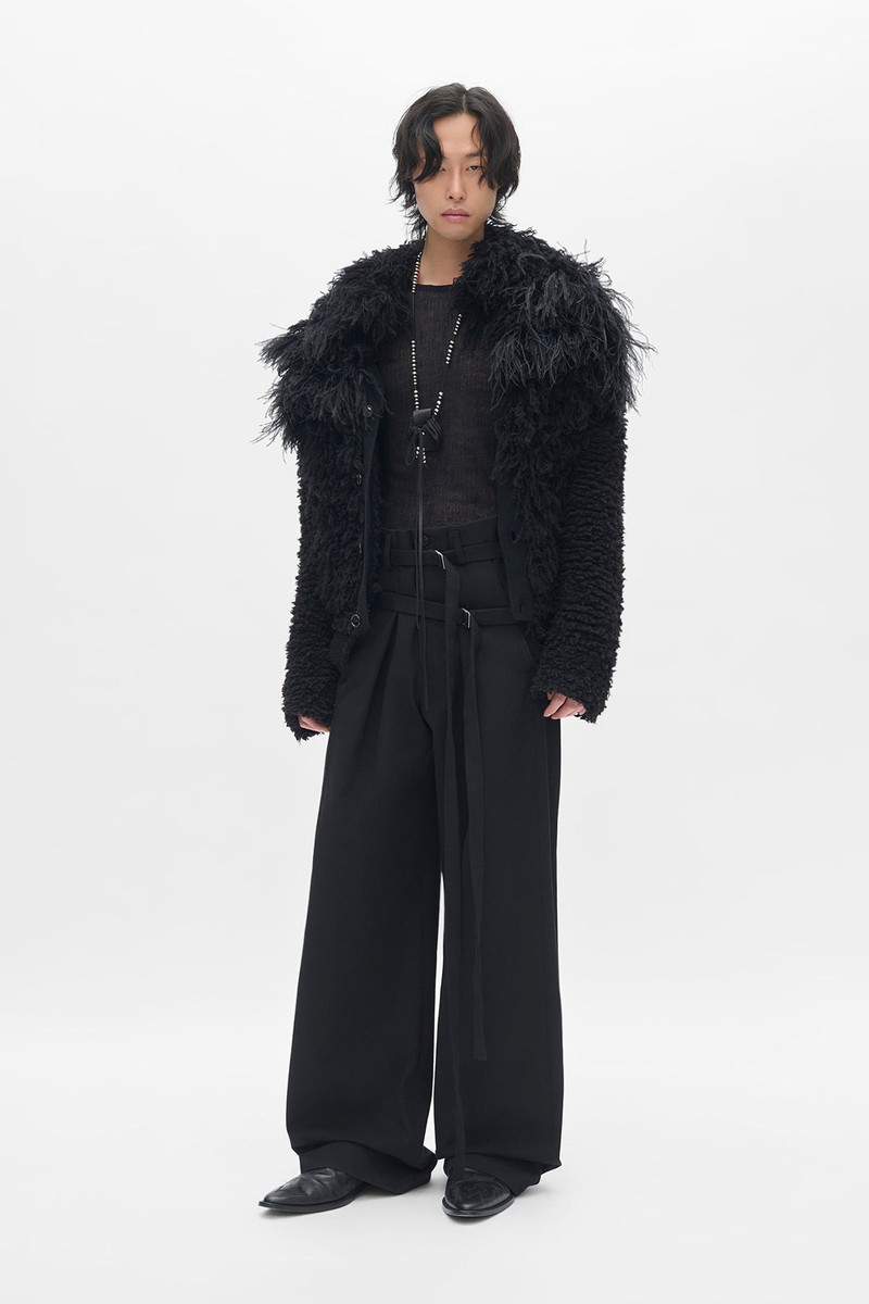 Here Cropped Knitted Blouson 4