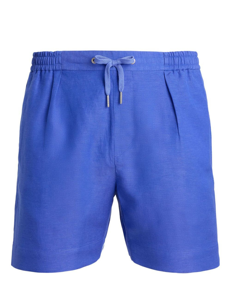 drawstring pleated shorts 1