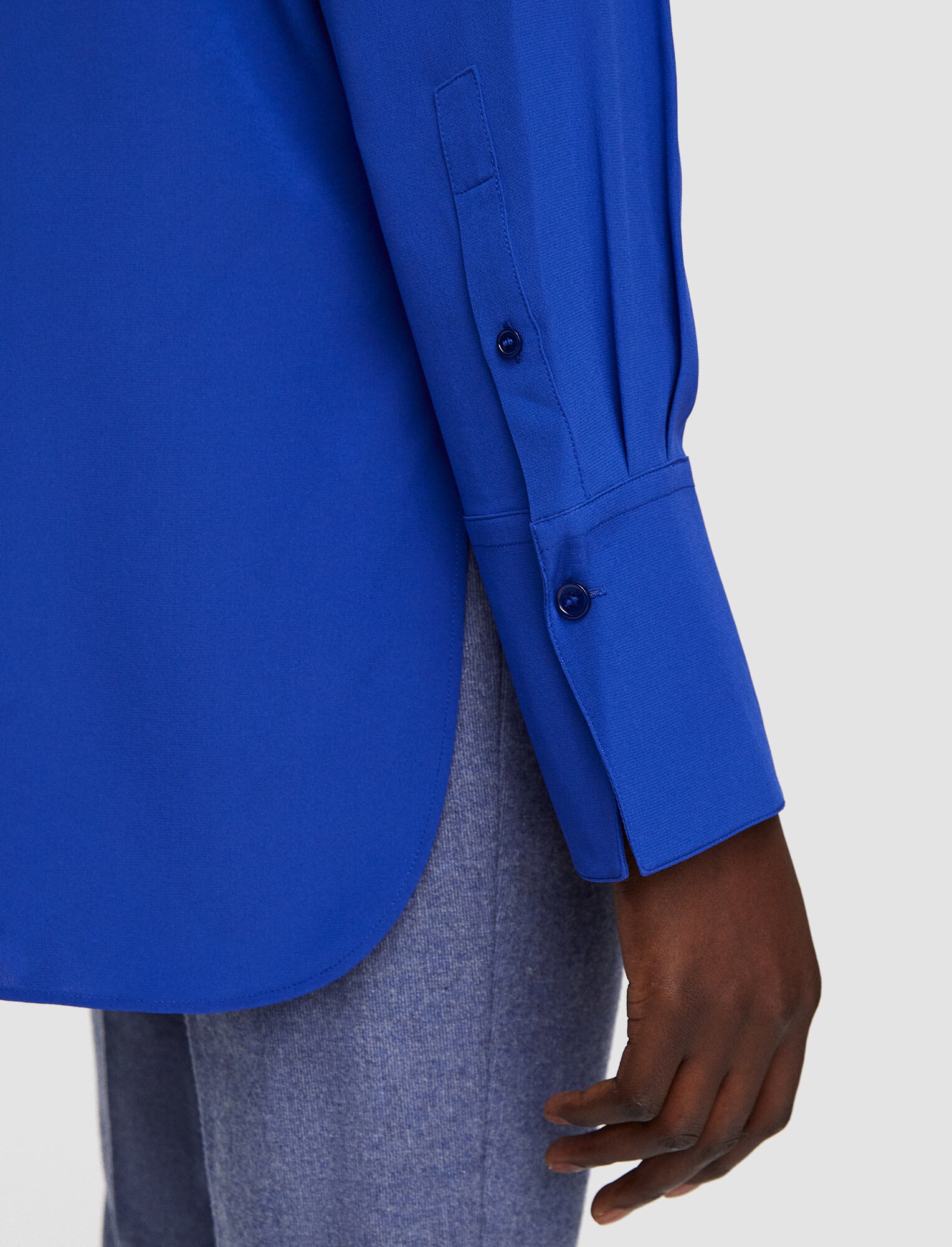 Silk Crepe de Chine Joe Blouse - 5