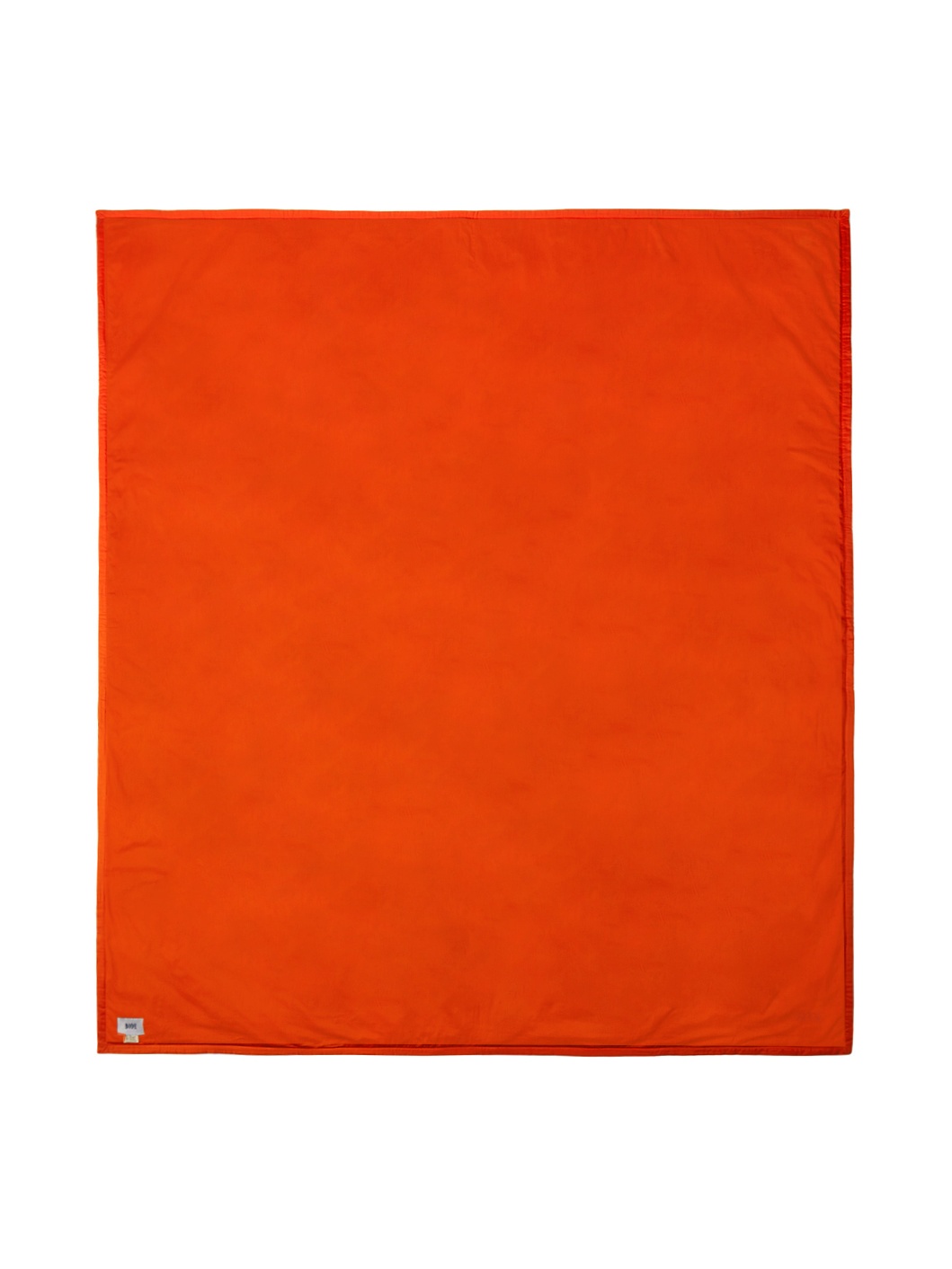 Orange & White Clinton Street Label Quilt - 2