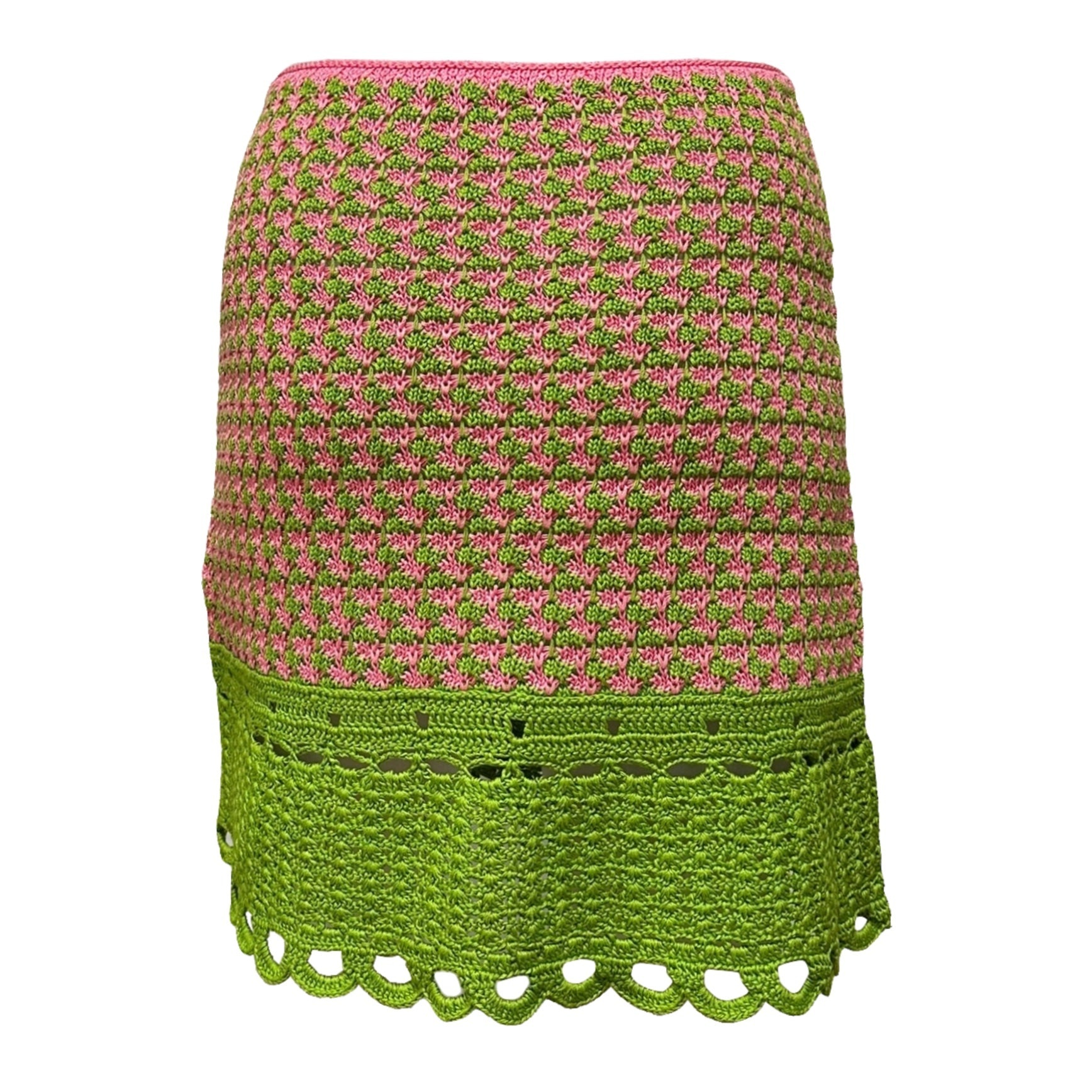 PRADA Crochet Mini Skirt - 2