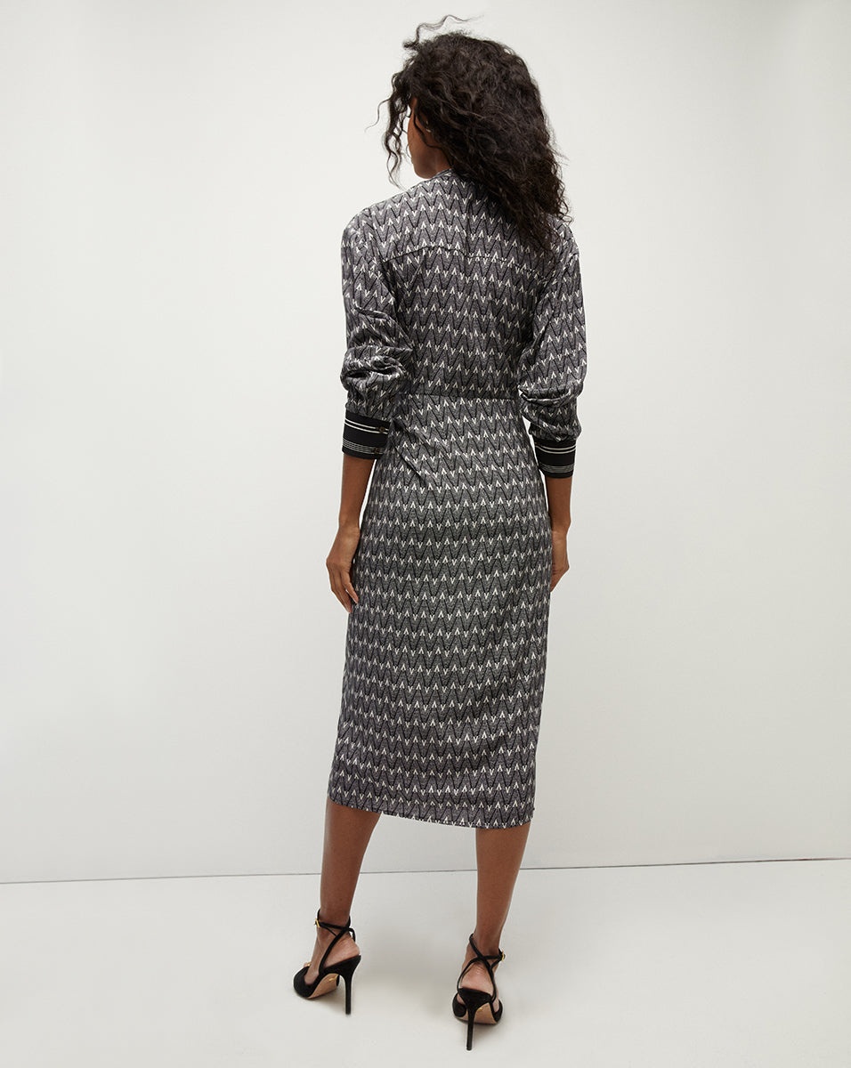 WRIGHT V-LOGO DRESS - 6