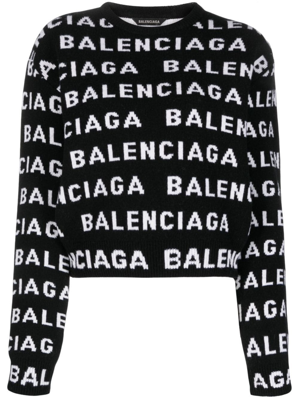 Balenciaga Logo wool sweater - 1