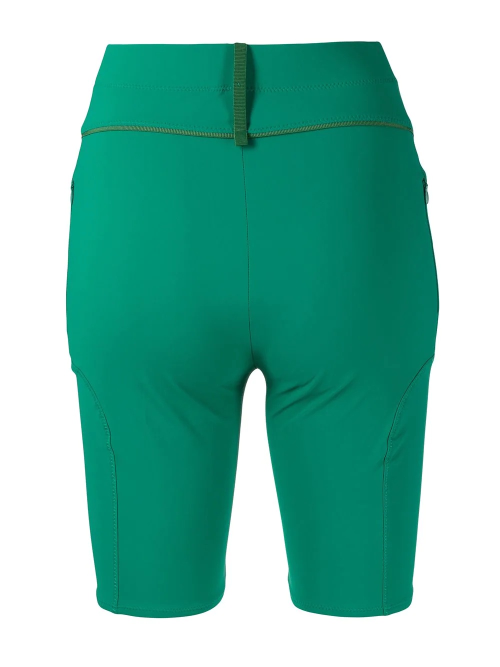 contrasting pipe-trim shorts - 3