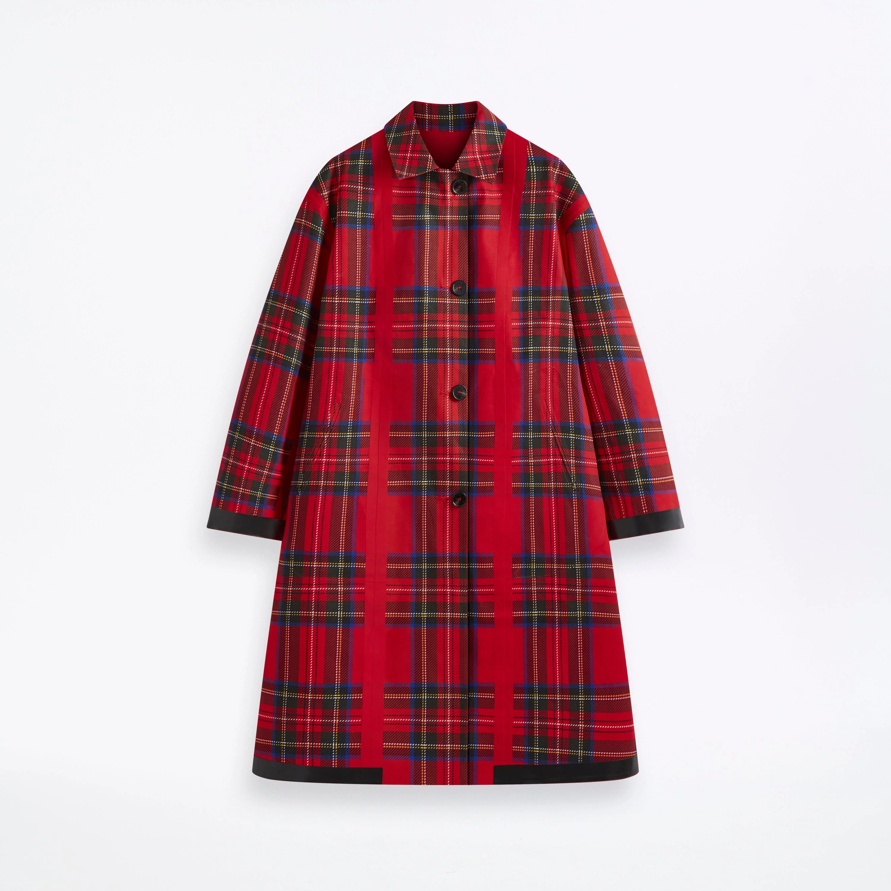 Maree Reversible Rubberised Coat - 1
