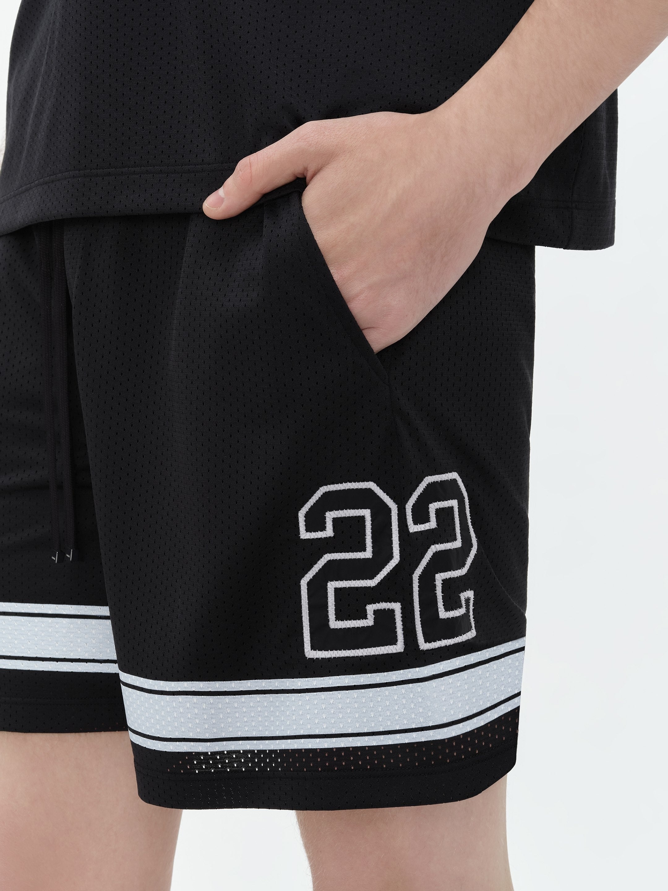MESH FOOTBALL SHORT - 7