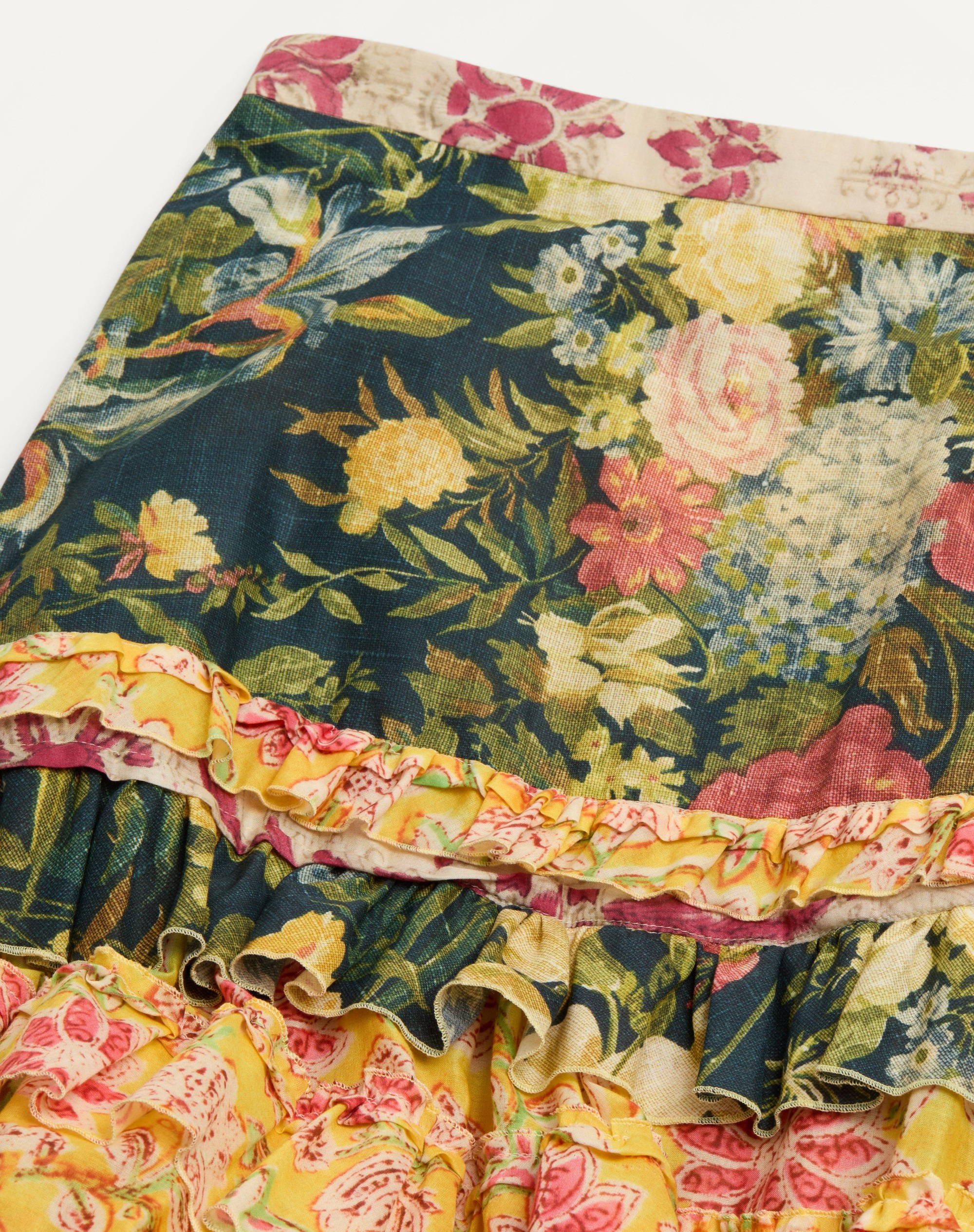 SKIRT IN MUSSOLA APRES L’HIVER MACRO FIORE - 7