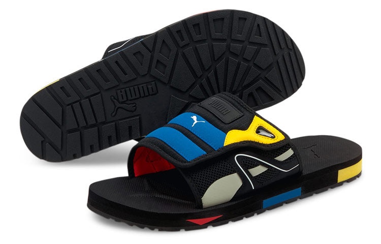 PUMA Mirage Mox Sandal 'Black Poppy Red' 375630-02 - 3