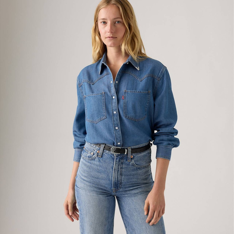 Levi's TEODORA METAL TIPPED WESTERN SHIRT outlook