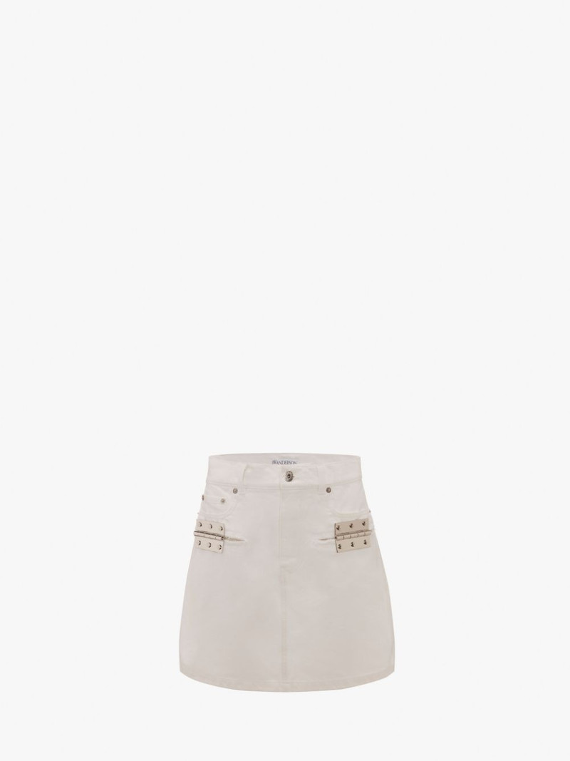 HINGE DENIM MINI SKIRT 1