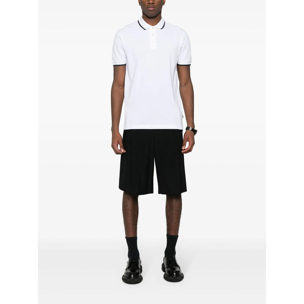 Boss White Polo Shirts Men - 5