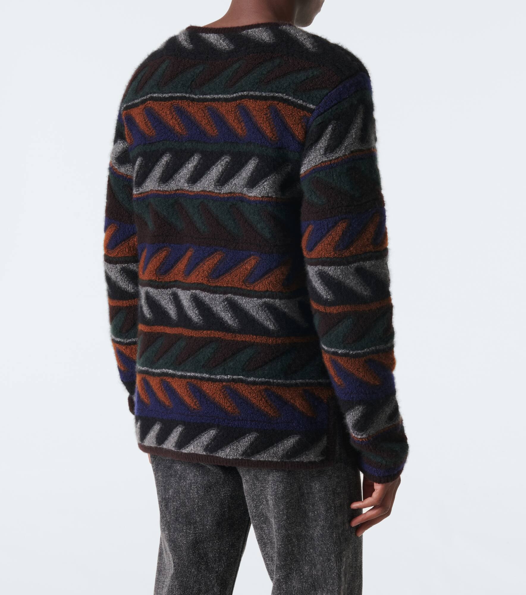 Bakou intarsia cashmere and silk sweater - 4