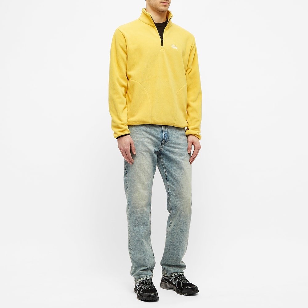 Stussy Basic Mock Neck Polar Fleece - 6