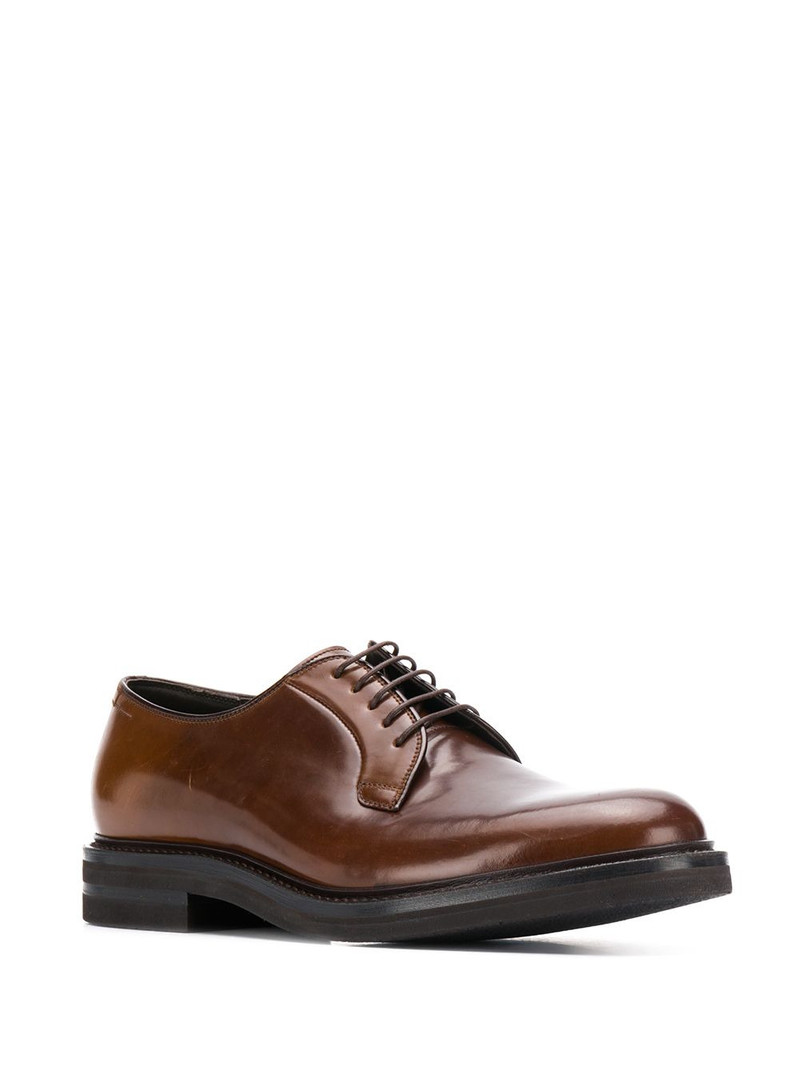 Brunello Cucinelli classic lace-up Derby shoes outlook