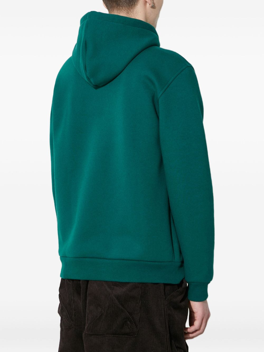 logo-print hoodie - 4