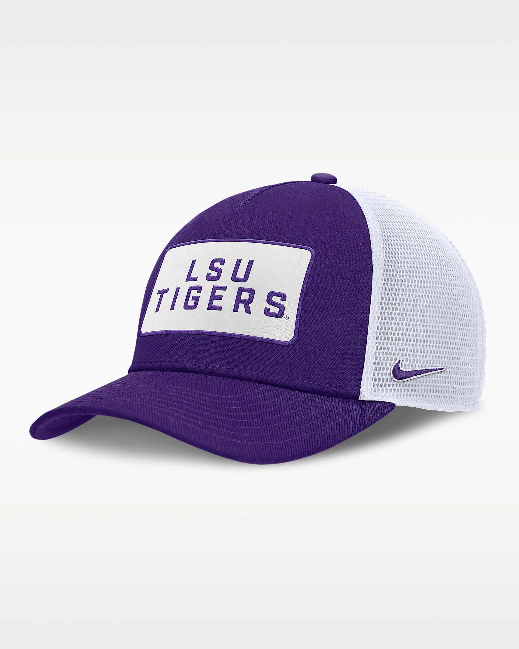LSU On-Field Rise Men's Nike College Trucker Adjustable Hat - 1