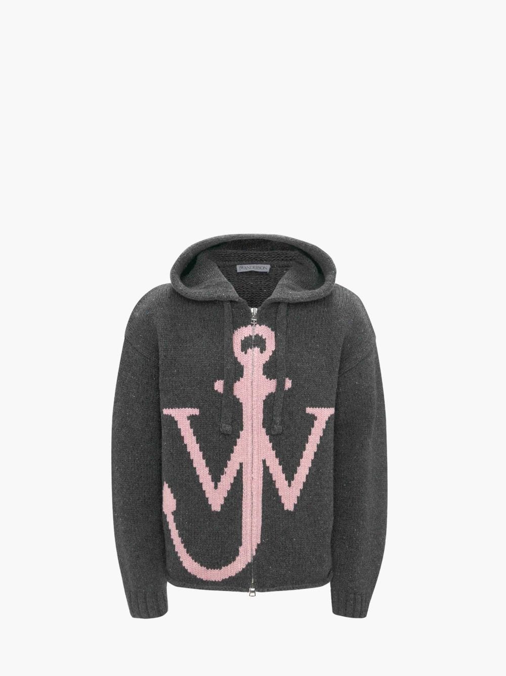 ZIP FRONT ANCHOR HOODIE - 1