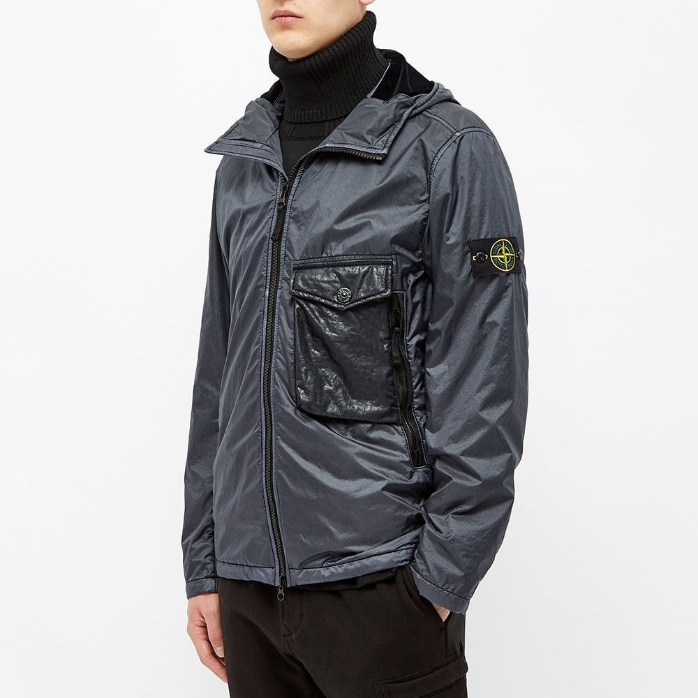 Stone Island Lamy Flock Hooded Jacket - 5