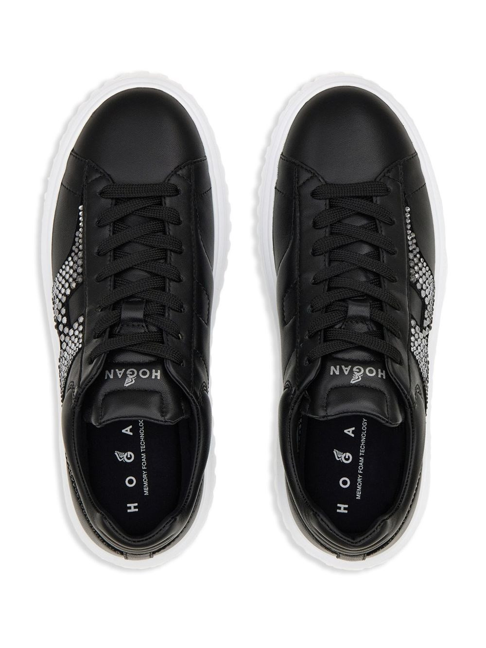 H-Stripes leather sneakers - 6
