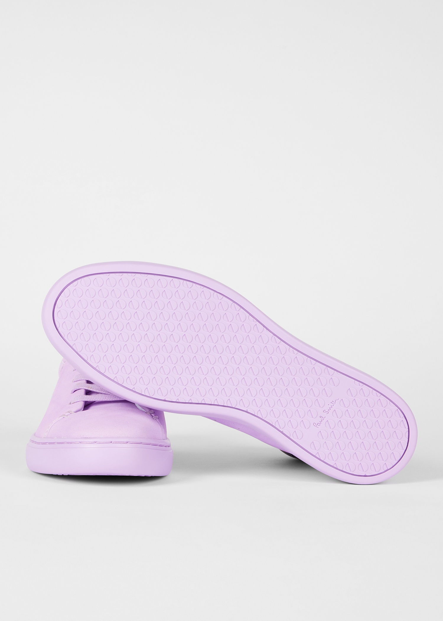 Women's Lilac Tonal 'Leanne' Nubuck Trainers - 2