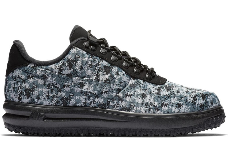 Nike Lunar Force 1 Duckboot Low Textile Wolf Grey 1