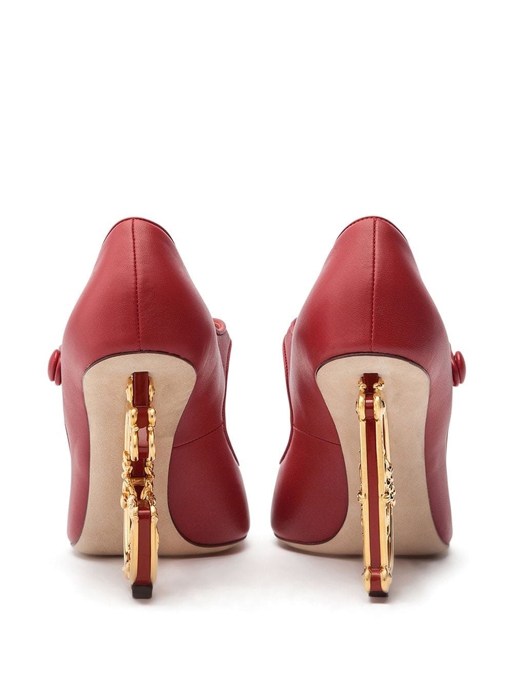 Mary Jane baroque heel pumps - 3