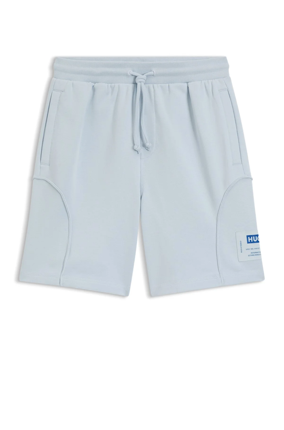 LOGO-LABEL SHORTS IN A COTTON BLEND - 1