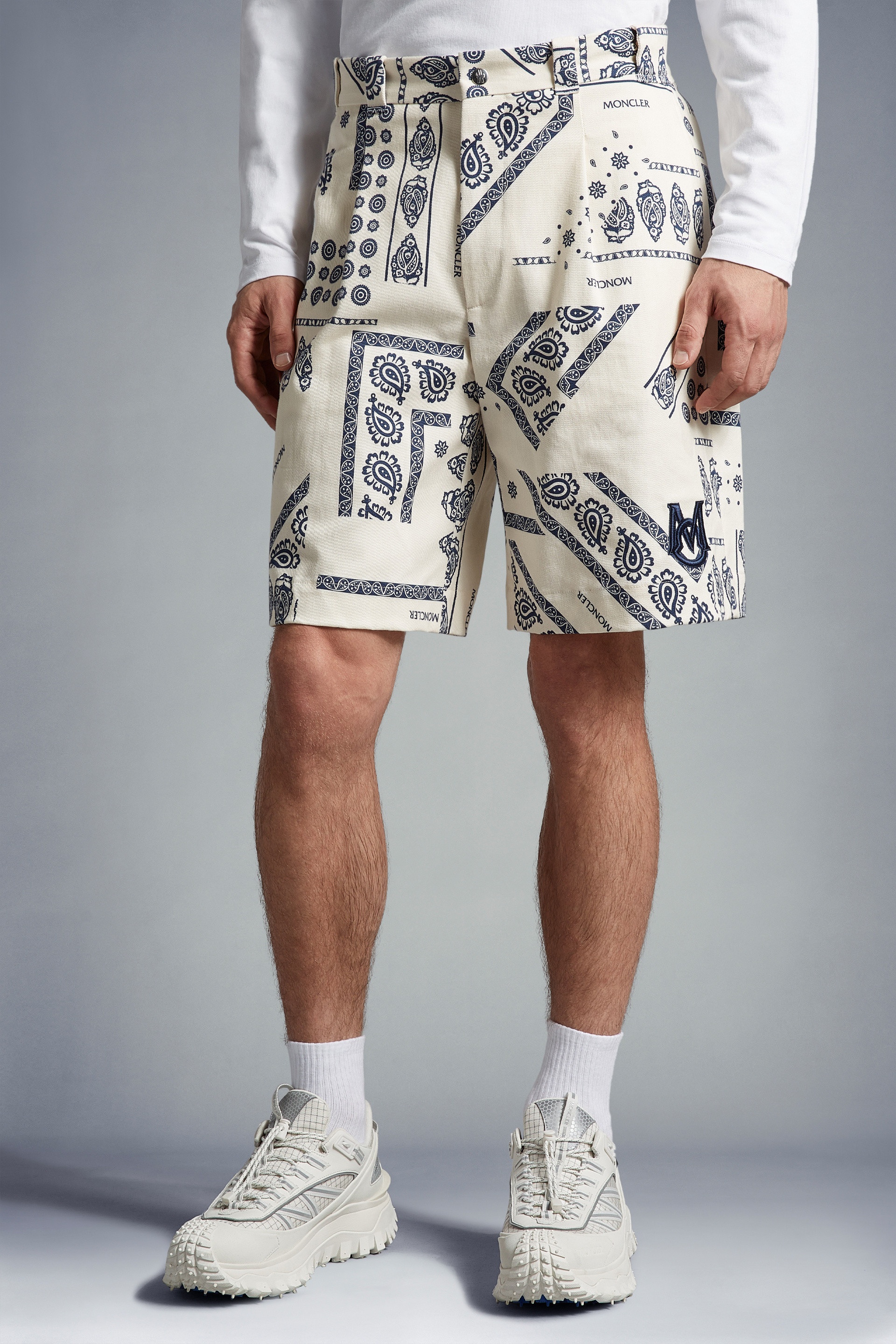 Bandana Print Shorts - 3