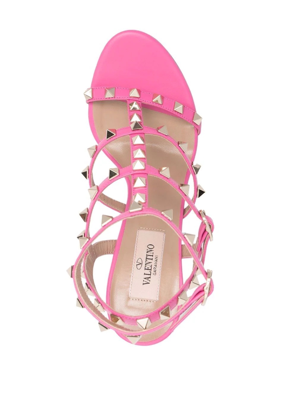 Rockstud heeled sandals - 4