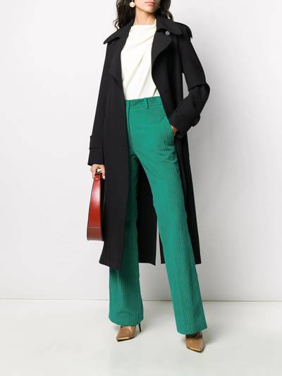 Victoria Beckham high-rise flared cudouroy trousers outlook