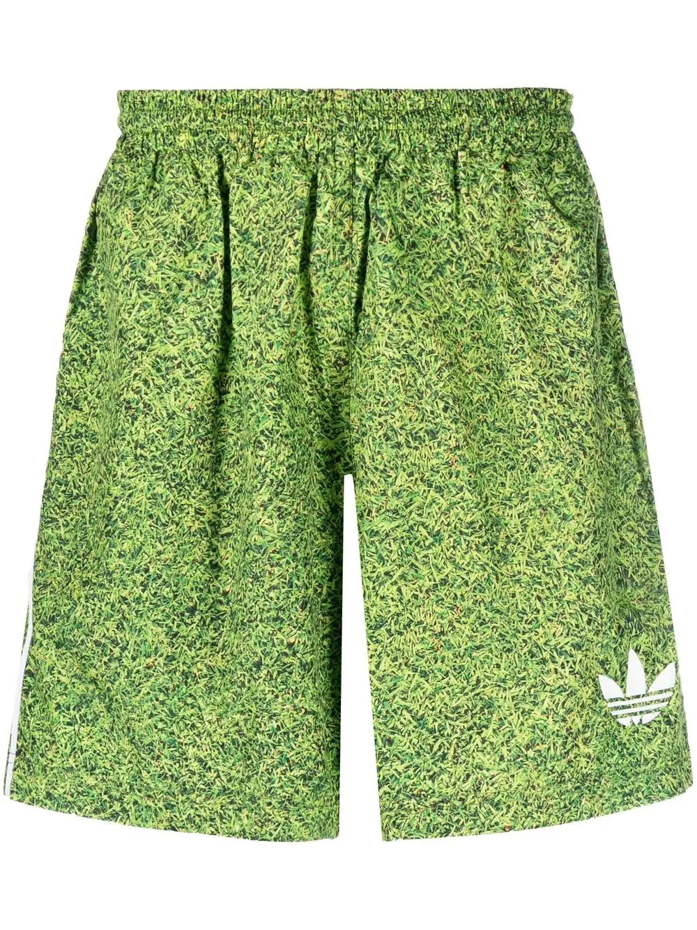 x Kerwin Frost grass-print track shorts - 1