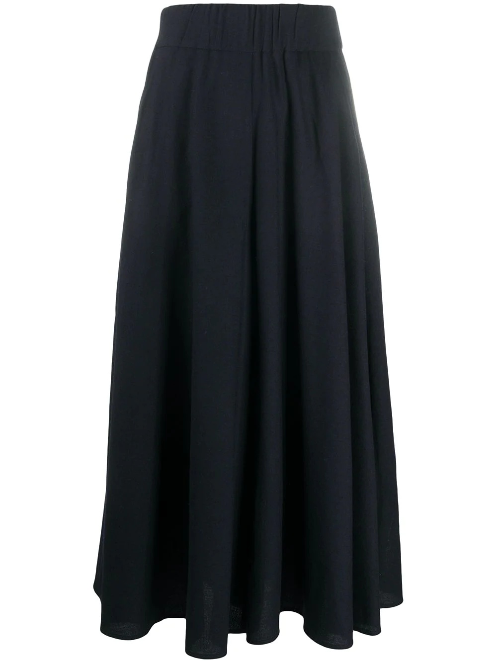 flared midi skirt - 1