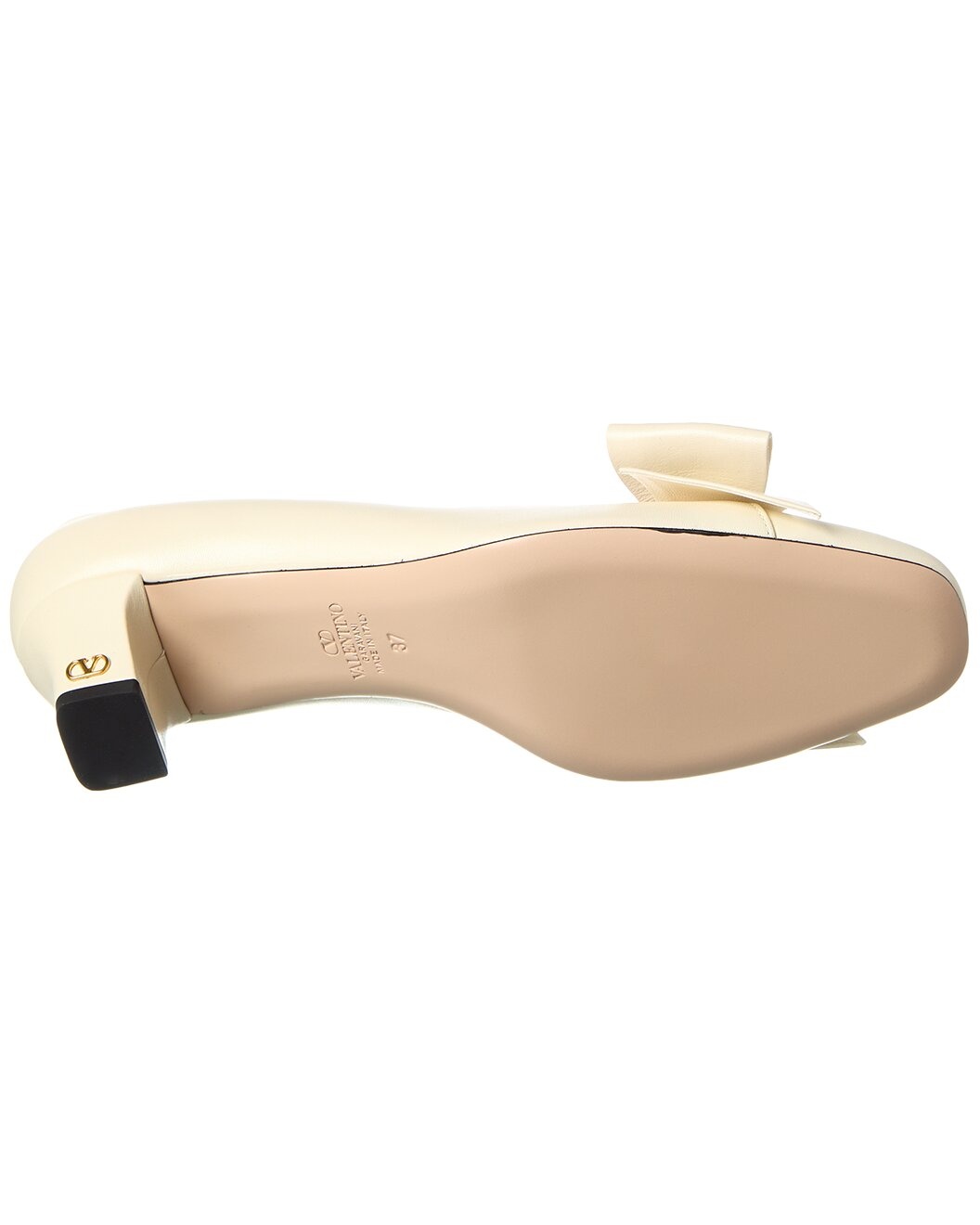 Valentino Bow 45 Leather Pump - 4