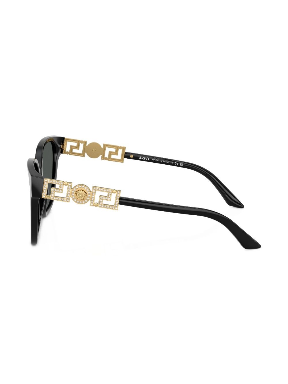 Greca strass butterfly-frame sunglasses - 3