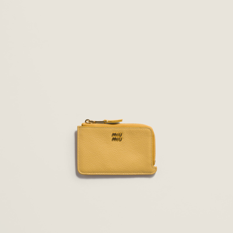Leather pouch card holder 1