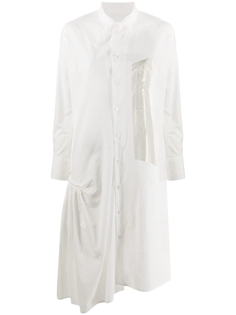 poplin shirt dress - 1