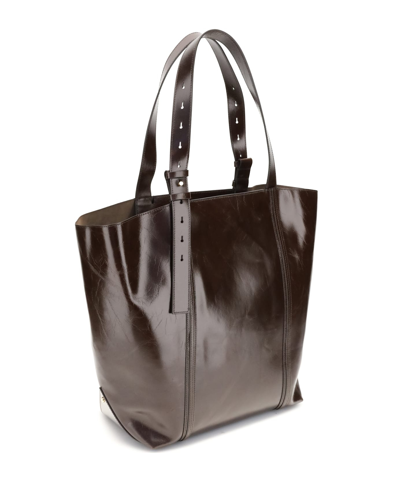 Leather Tote Bag - 3