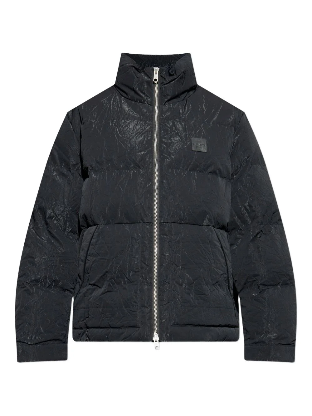 crinkled puffer jacket - 1