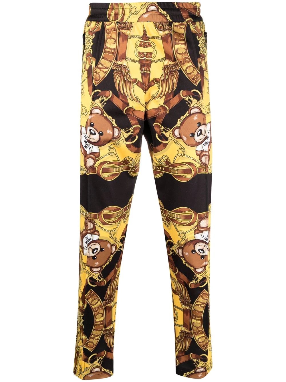 Teddy printed track pants - 1