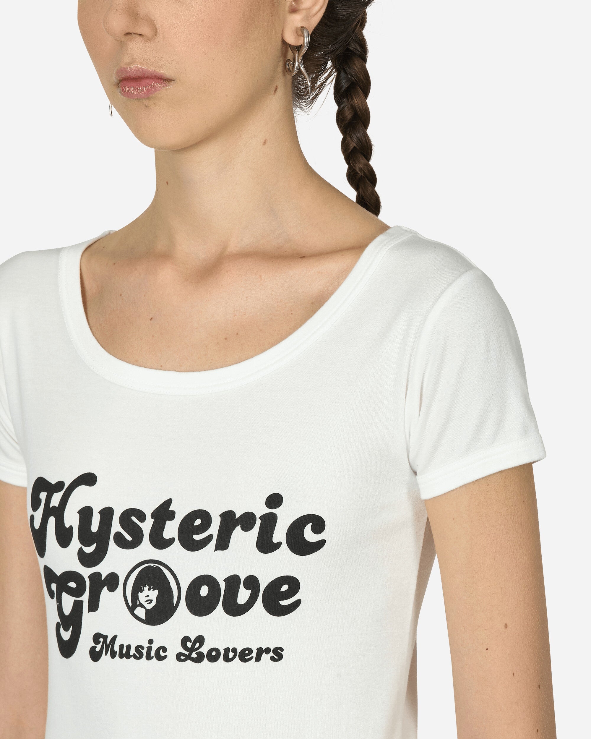 Music Lovers T-Shirt Dirty White - 5