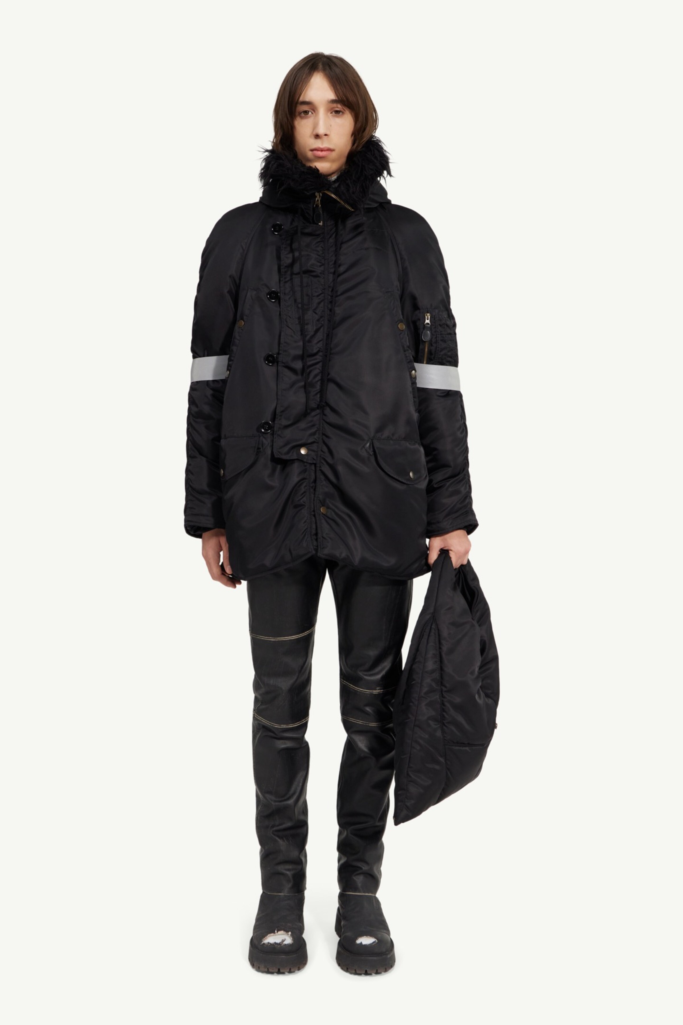 6 oversized bomber jacket - 2