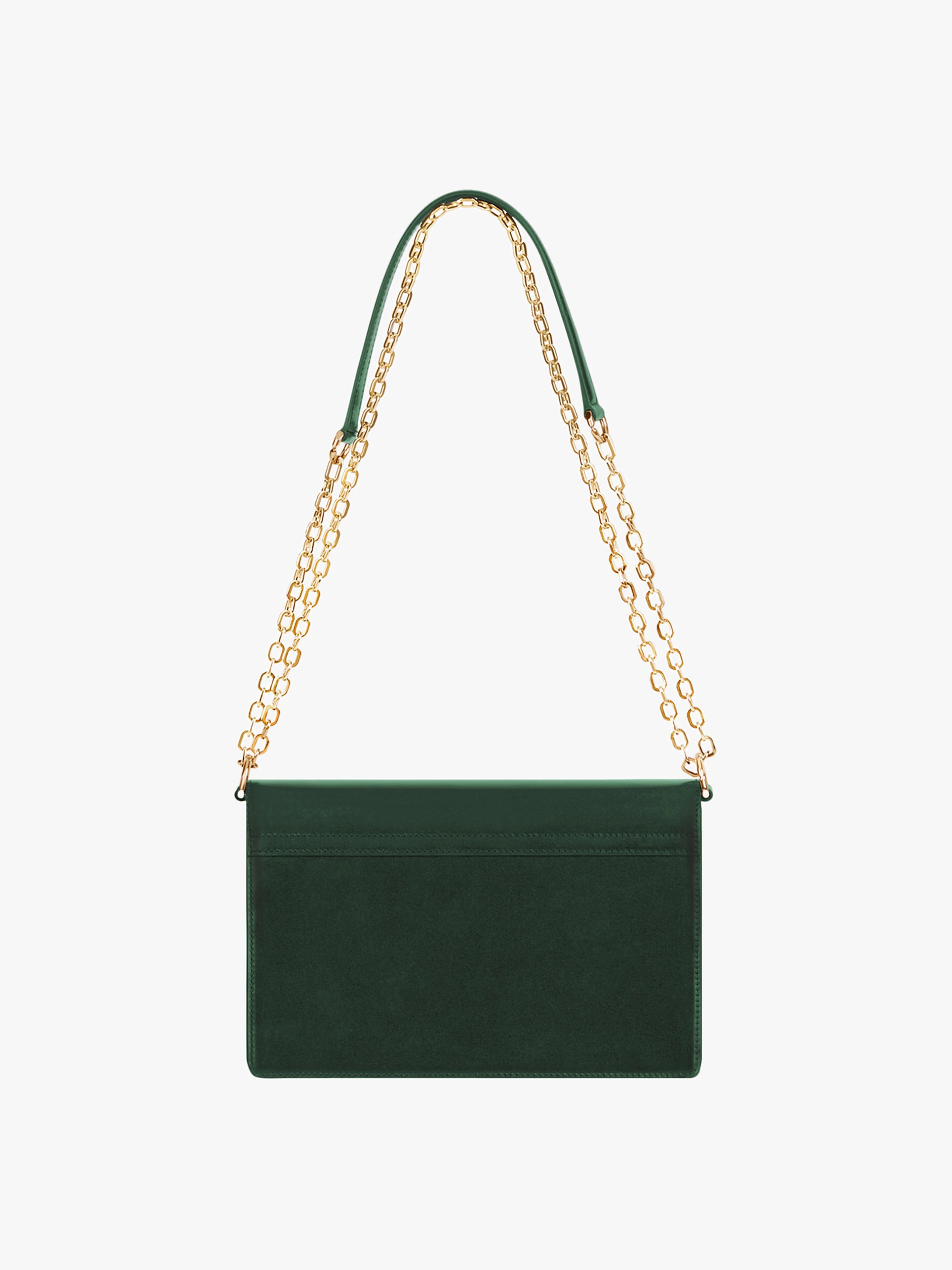 MEDIUM 4G BAG IN BOX LEATHER WITH CHAIN - 4